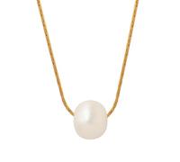 NZVCQVPU Stainless Steel Necklace for Women, Womens Necklaces Fashion with Pearl Pendant 18 inch Chain