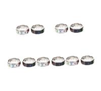 NZVCQVPU Unisex Pride Decor Rainbow Lesbian Accessories Prom Parties Special Occasions 2pcs*5