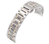 NZVCQVPU Watch Strap Business Watch Band 14mm 18mm 20mm 22mm 24mm Stainless Steel Metal Bracelet Black Rose
