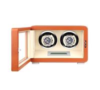 NZVCQVPU Winder Automatic Winder Box Self-Winding Mechanical Dustproof Case with Quiet Motor Dual Power Supply Compatible Spacious for Any Size for Men and Women Watches (Color : 2 Storages)