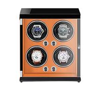 NZVCQVPU Winder Winders - 4-Position Rechargeable Shaker Mechanical Winder Vertical Automatic Winding Box with Light-Sensitive Led Light Winder Display Box Watch