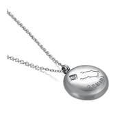 NZVCQVPU Womens Necklace,Necklaces for Womens Stainless Steel 12 Constellations with Cubic Zirconia Woman Necklace