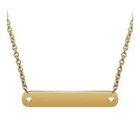 NZVCQVPU Womens Stainless Steel Necklaces, Necklace for Women Simple Jewellery Sideways Bar Pendant