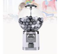 NZVZGKTNTW Gumball Machine,1.26in Ball Bulk Vending Machine W/Key Classic Bubble Capsule Toys Dispenser, Automatic Capsule Vending Machine For Retail Stores(Grey)