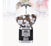 NZVZGKTNTW Gumball Machine,1.26in Ball Bulk Vending Machine W/Key Classic Bubble Capsule Toys Dispenser, Automatic Capsule Vending Machine For Retail Stores(Black)