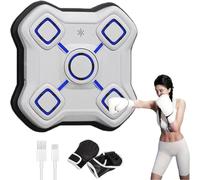 NZVZGKTNTW Wall Mounted Boxing Machine, Electronic Music Boxing Training Punching Equipment With Boxing Gloves, Intelligent Boxing Target, For Indoor Fighting Game, Stress Relief