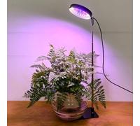 NZWBSHSSP Grow Light for Indoor Plants Full Spectrum 10 Level Brightness Dimming 3 Cycle Timer Mode 6.7-24.8 Inch Height Adjustable and 180° Rotatable Pole LED Grow Light(Black)
