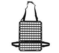 NZWBSHSSP Rigid MOLLE Panel for Car Seat Back Organizer Vehicle EDC Gear Holder Pouch Holster Mount Rack Modular Storage Plate Auto Interior Accessories for Truck Pickup SUV Van