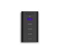NZXT Internal USB Hub 3 - AC-IUSBH-M3-4 Internal USB 2.0 Ports - 3M Dual Lock Tapes - Magnetic Body - Plug and Play