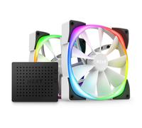 NZXT 140mm Aer RGB 2 Premium PWM Fan Twin Pack - Black