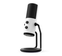 NZXT Capsule Cardioid USB Gaming/Streaming Microphone - White