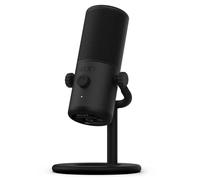 NZXT Capsule Mini - AP-WMMIC-B1 - USB Microphone - High Resolution - Cardioid Polar Pattern - Ideal for Streaming, Content Creation & Podcasting - Built-in Pop Filter - Adjustable Stand - Black