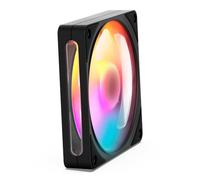 NZXT F120 RGB Fan - 120mm PWM PC Case Fan - Vibrant 8-LED RGB Lighting - Fluid Dynamic Bearing - NZXT CAM Compatible - Black