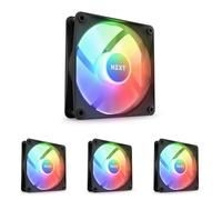 NZXT F120 RGB Core 120mm PWM Single Fan Black (Pack of 4)