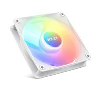 120mm NZXT F120 RGB Core Single Fan, White, 7 Blades, 500-1800rpm, 78.86 CFM, 33