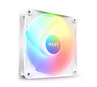 NZXT F120 RGB Core - RF-C12SF-W1 - 120mm Hub-Mounted RGB Fan - 8 Individually-Addressable LEDs - Semi-Translucent Blades - High Static Pressure & Airflow - Quiet Operation PWM Control - White