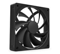 NZXT F120Q | 120mm Quiet Airflow PC Case Fan | Intake or Exhaust | Chamfered Frame for Concentrated Air | Fluid Dynamic Bearings | Low Noise | PWM Control | Black