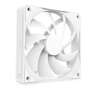 NZXT F120Q | 120mm Quiet Airflow PC Case Fan | Intake or Exhaust | Chamfered Frame for Concentrated Air | Fluid Dynamic Bearings | Low Noise | PWM Control | White