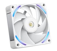 NZXT F120X Performance Fan - 120mm PWM RGB PC Case Fan - Max Airflow & Static Pressure - Low Noise - LCP Frame & Blades - Magnetic Fluid Dynamic Bearing - 30mm Thick - White