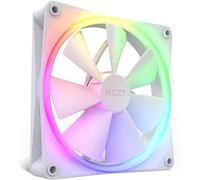 NZXT F140 RGB - 140mm PWM RGB PC Case Fan - White