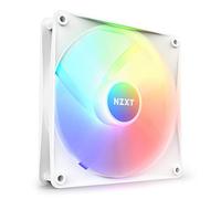 NZXT F140 RGB Core 140mm Hub-Mounted RGB Single Pack Case Fan - White - RF-C14SF-W1