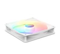 NZXT F140 RGB Core 140mm PWM Fan 2 Pack with Controller White
