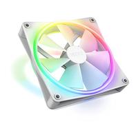 NZXT F140 RGB Duo - 140mm Dual-Sided RGB PC Case Fan - White