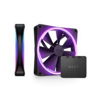 NZXT F140 RGB DUO Twin Pack Computer case Fan 14 cm Black 2 pc(s)