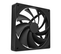 NZXT F140Q | 120mm Quiet Airflow PC Case Fan | Intake or Exhaust | Chamfered Frame for Concentrated Air | Fluid Dynamic Bearings | Low Noise | PWM Control | Black