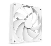 NZXT F140Q | 120mm Quiet Airflow PC Case Fan | Intake or Exhaust | Chamfered Frame for Concentrated Air | Fluid Dynamic Bearings | Low Noise | PWM Control | White