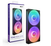 NZXT F240 RGB Core 240mm PWM Uni-body Fan Black