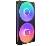 NZXT F240 RGB Coreu0026trade240 mm Dual Case Fan Unit - RGB LED, Black, Black
