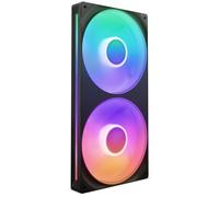 NZXT F280 RGB Coreu0026trade280 mm Dual Case Fan Unit - RGB LED, Black, Black