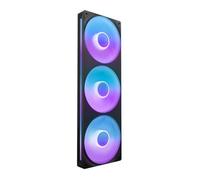 NZXT F360 RGB Core 360mm PWM Uni-body 3 Fan Set Black