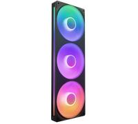 NZXT F360 RGB Core 120mm Pc Case Fans Black - Triple Pack