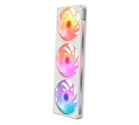 NZXT F360 RGB Reverse - 360mm Single-Frame Reverse Fan - White