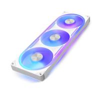 NZXT F360U Ultra - 360mm Single-Frame Multi-Zone RGB Fan - White