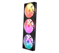 NZXT F420 RGB Reverse - 420mm Single-Frame Reverse Fan - Black
