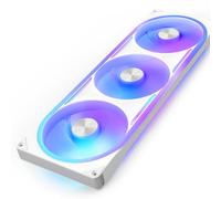 NZXT F420U Ultra - 420mm Single-Frame Multi-Zone RGB Fan - White