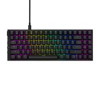 NZXT Function MiniTKL - Compact Tenkeyless Gaming Keyboard - Gateron Red Mechanical Switches: Linear, Fast, and Quiet - Hot-Swappable - RGB Backlit - Aluminum Top Plate - Sound Dampening Foam - Black