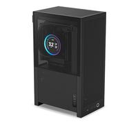 NZXT H2 Flow - Mini-ITX 20.7L High Airflow PC Case - Includes 2 x 120mm Top Fans & PCIe 5.0 Riser Cable - 331mm GPU - 280mm Radiator - Black