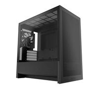 NZXT H3 Flow, (2025) microATX Chassis, Black, Tempered Glass, 1x F12OQ Fan, Reve