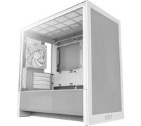 NZXT H3 Flow Tempered Glass White Micro-ATX PC Gaming Case