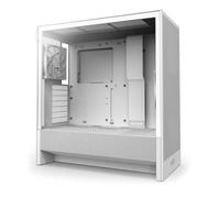 NZXT H5 Flow - Compact ATX Mid-Tower PC Case - White