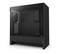 NZXT H5 Flow - Compact ATX Mid-Tower PC Gaming Case - High Airflow - 2 x 120mm Fans Included - 360mm Front & 240mm Top Radiator Support - Cable Management System - Tempered Glass - Black