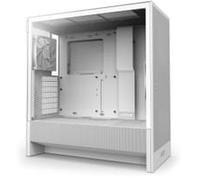 NZXT H5 Flow Mid Tower ATX Airflow Gaming PC Case - White