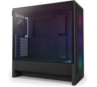 NZXT H5 Flow RGB Compact ATX Mid-Tower PC Gaming Case - Black 2024