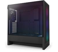 NZXT H5 Flow RGB Black Mid Tower Tempered Glass PC Gaming Case