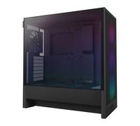 NZXT H5 Flow RGB Mid Tower Computer Case - Black