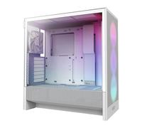 NZXT H5 Flow RGB Mid Tower Computer Case - White